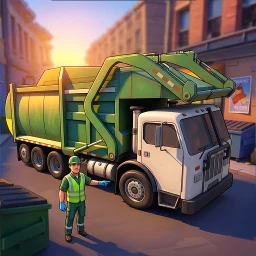 Garbage Truck Driver 3D のアイコン