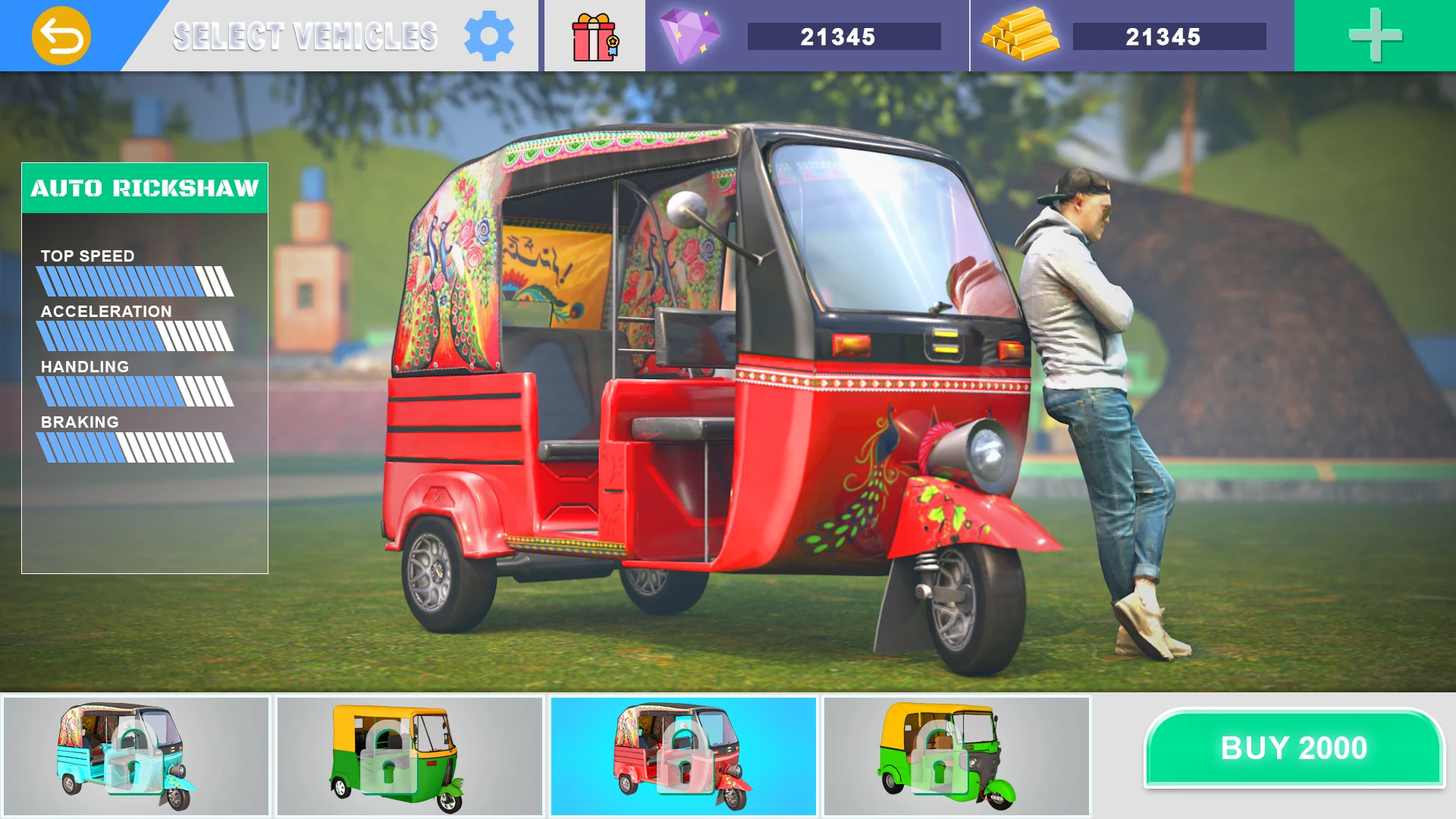 Rickshaw Driver Game - Tuk Tuk screenshot