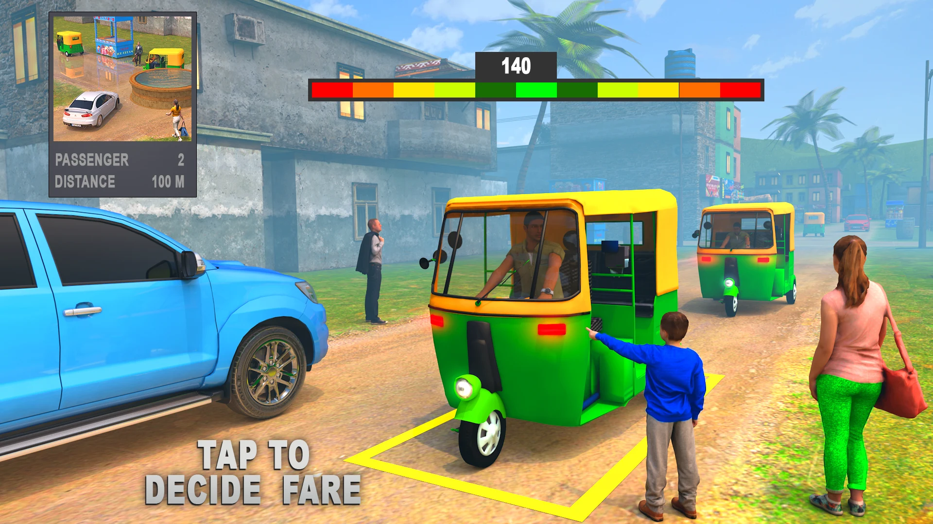 Rickshaw Driver Game - Tuk Tuk screenshot